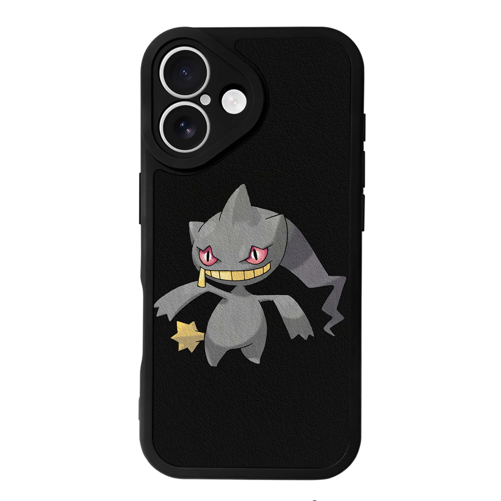（画像用） ポケットモンスター Pokémon 【iPhone 16シリーズ対応】シリコンスマホケース（レザー調） 材質：シリコン